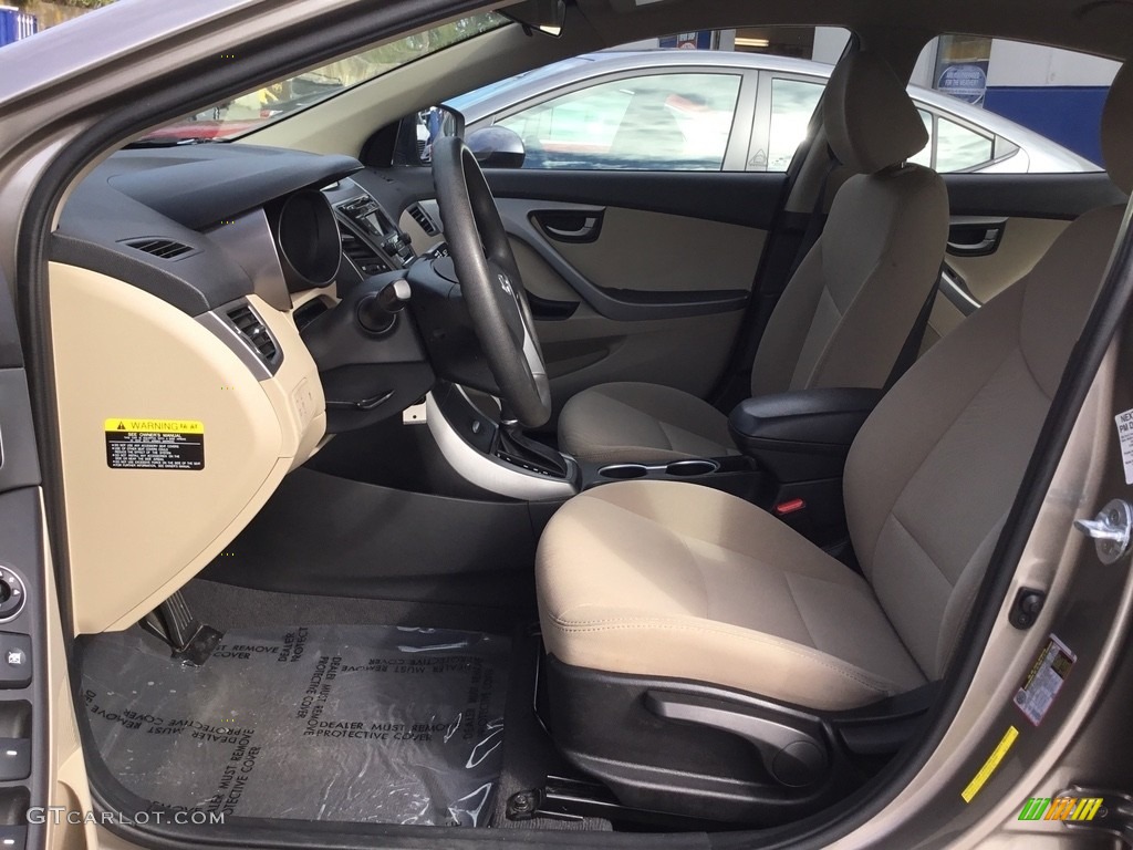 2016 Elantra SE - Desert Bronze / Beige photo #10