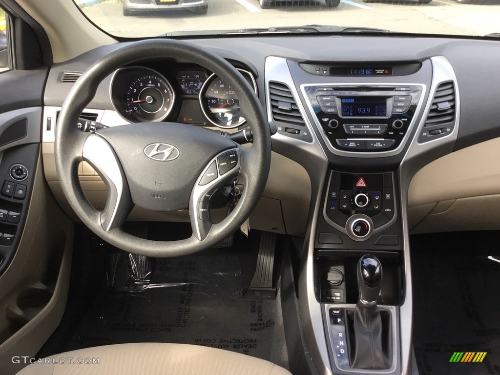 2016 Elantra SE - Desert Bronze / Beige photo #13