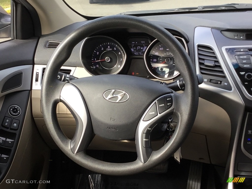 2016 Elantra SE - Desert Bronze / Beige photo #17
