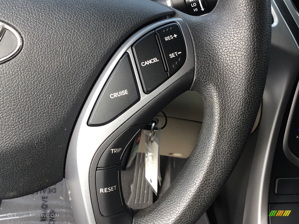 2016 Elantra SE - Desert Bronze / Beige photo #18