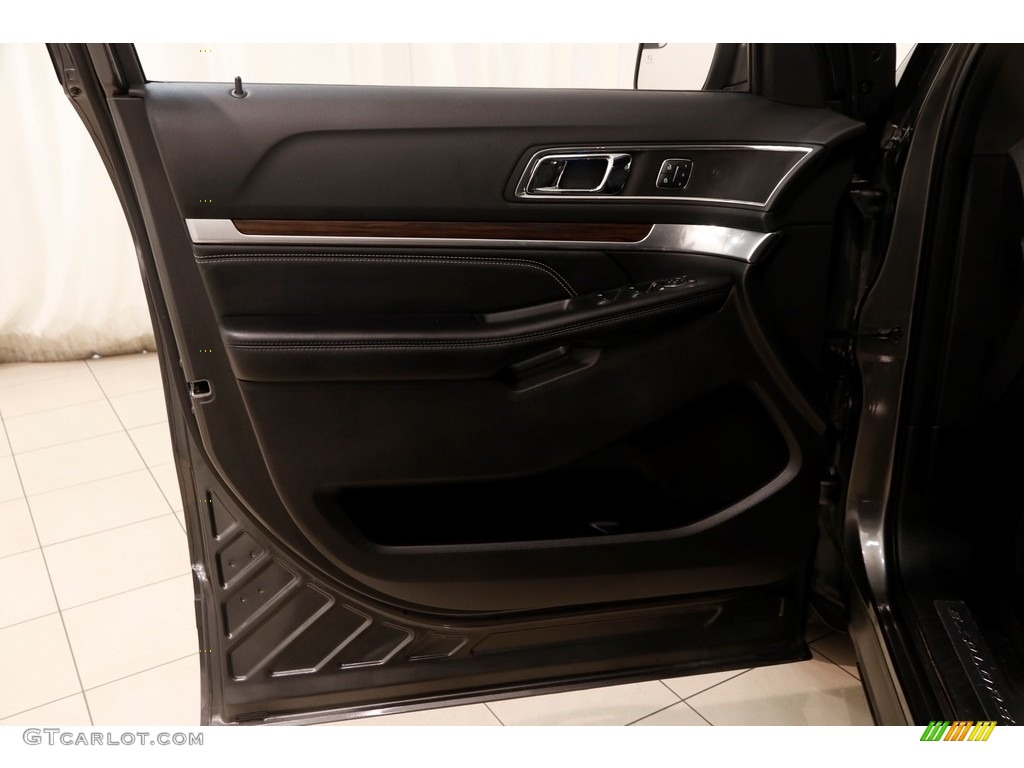 2017 Explorer Limited 4WD - Magnetic / Ebony Black photo #4