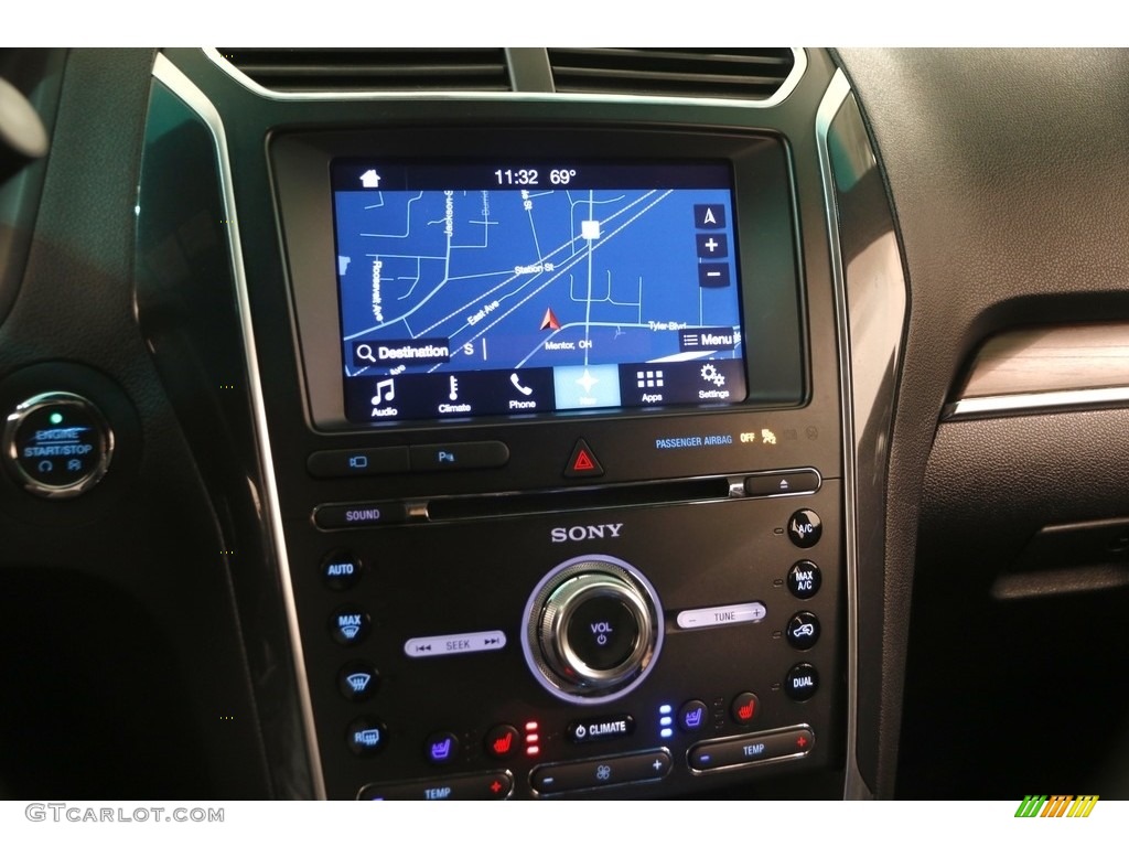 2017 Explorer Limited 4WD - Magnetic / Ebony Black photo #8