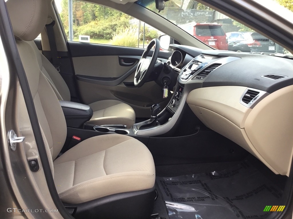 2016 Elantra SE - Desert Bronze / Beige photo #26