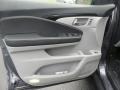 Gray 2018 Honda Ridgeline RTL-E AWD Door Panel