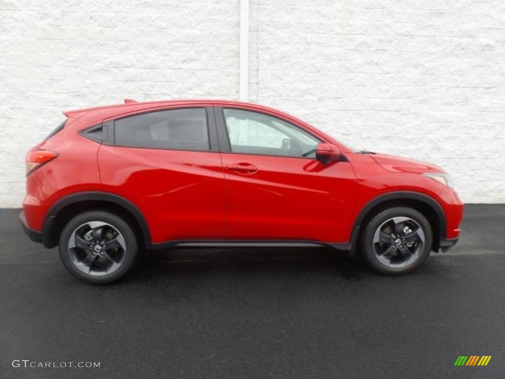 2018 HR-V EX AWD - Milano Red / Black photo #2