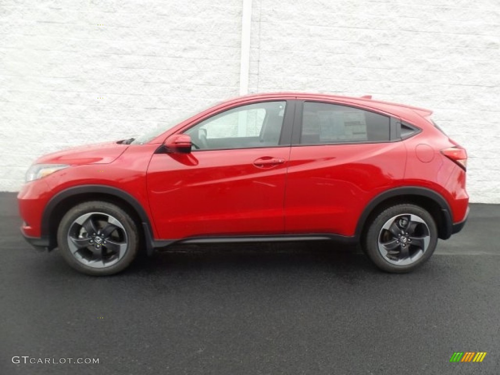 Milano Red 2018 Honda HR-V EX AWD Exterior Photo #123238111