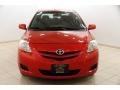 2007 Barcelona Red Metallic Toyota Yaris Sedan  photo #2