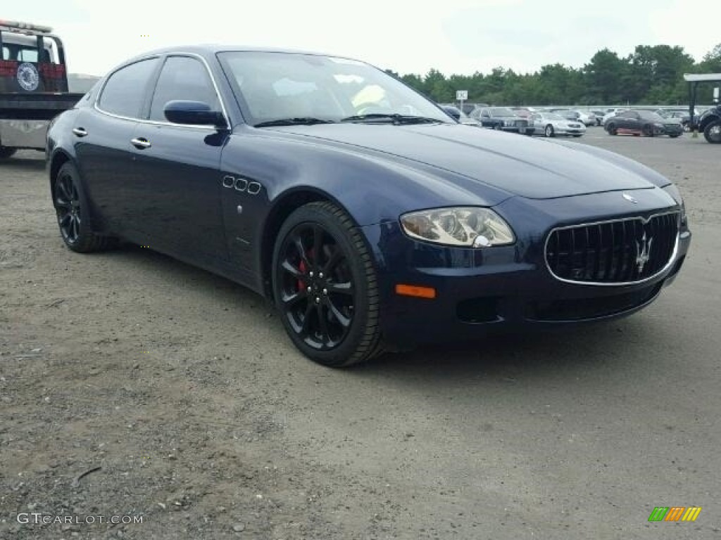 2008 Quattroporte Executive GT - Blu Oceano Metallic / Cuoio photo #1