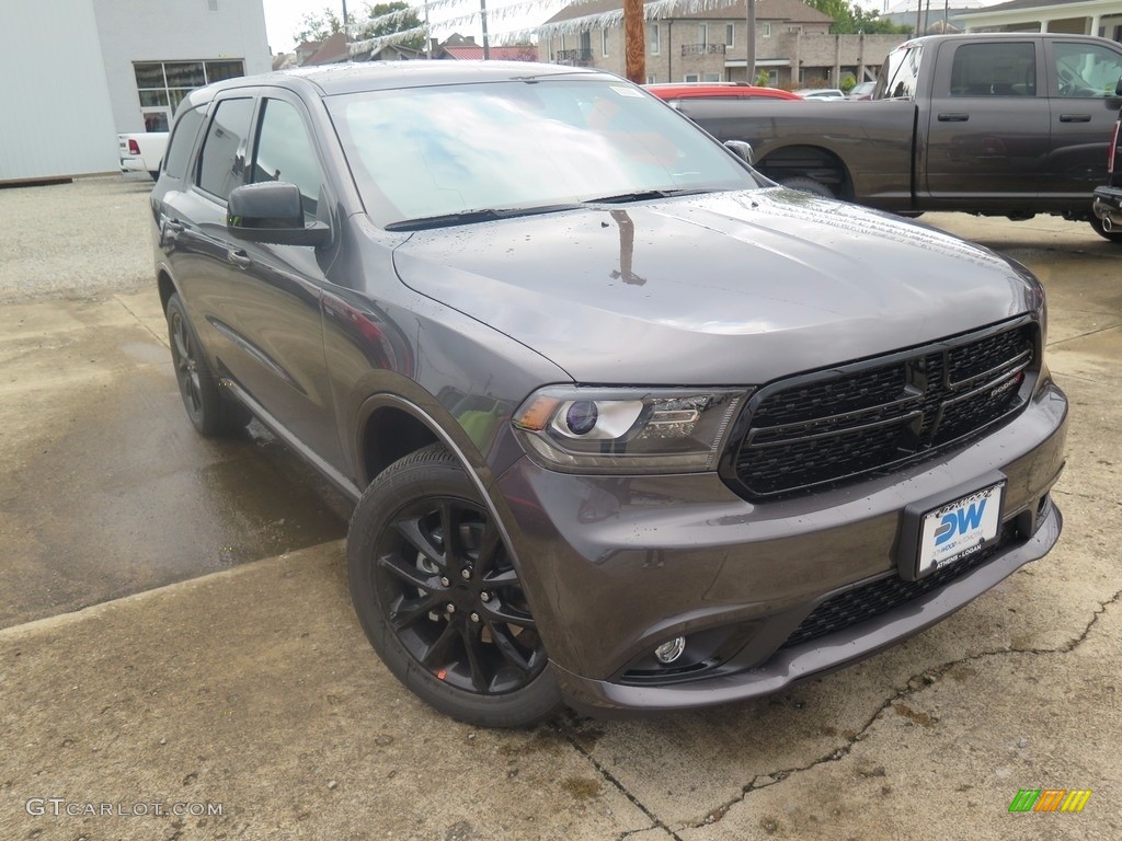 2018 Durango SXT AWD - Bruiser Gray / Black photo #3