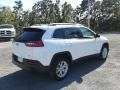 2018 Bright White Jeep Cherokee Latitude Plus  photo #5