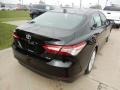 2018 Midnight Black Metallic Toyota Camry XLE  photo #2