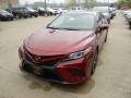 2018 Ruby Flare Pearl Toyota Camry SE  photo #1