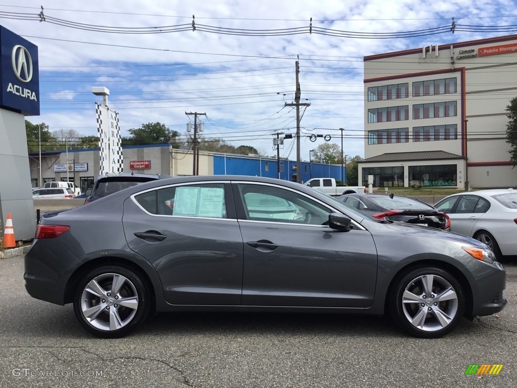 2014 ILX 2.0L - Polished Metal Metallic / Ebony photo #2