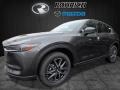 2017 Meteor Gray Mica Mazda CX-5 Grand Touring AWD  photo #4