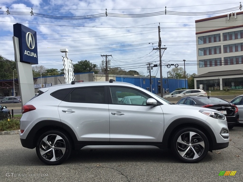 2017 Tucson Sport AWD - Molten Silver / Black photo #2