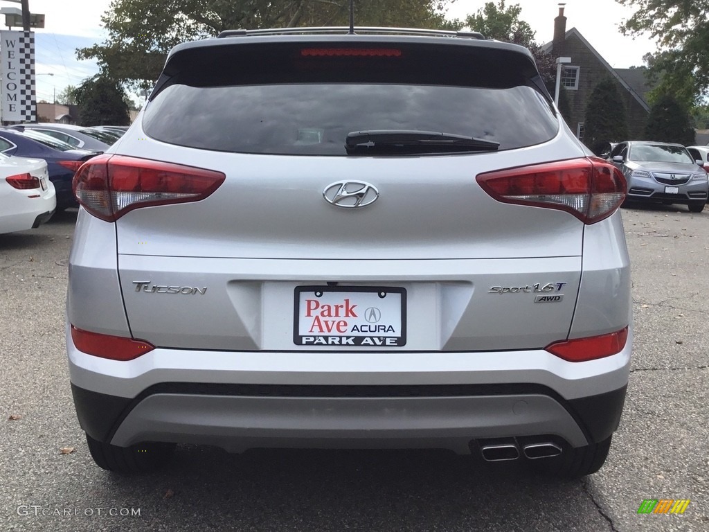 2017 Tucson Sport AWD - Molten Silver / Black photo #4