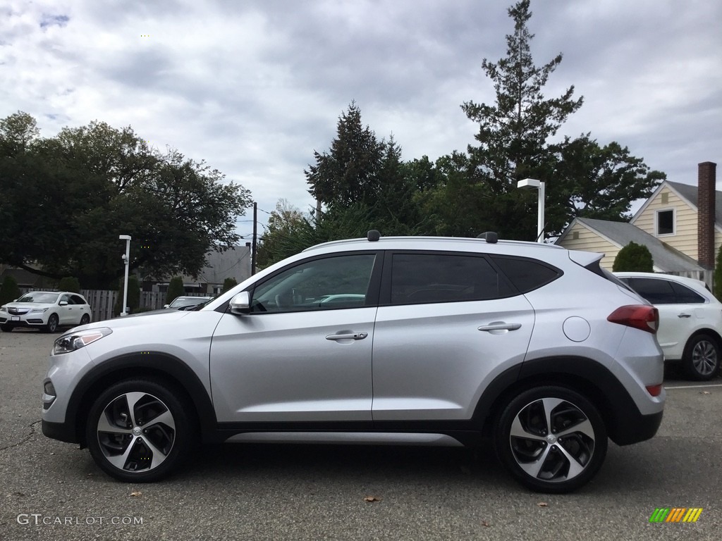 2017 Tucson Sport AWD - Molten Silver / Black photo #6