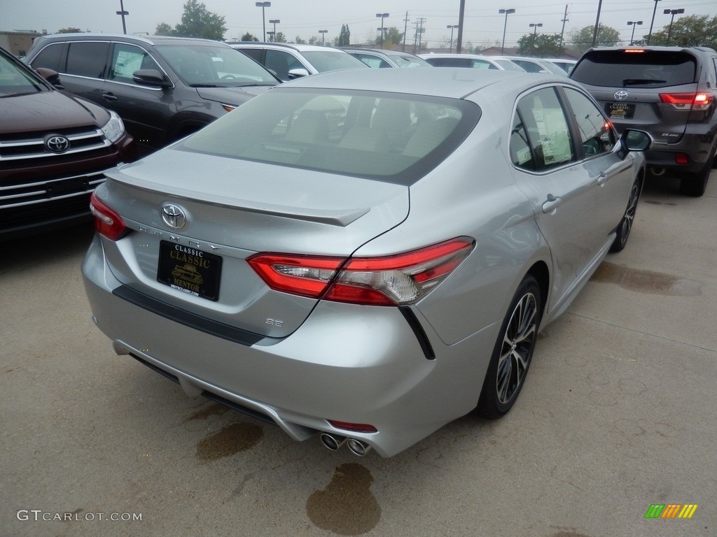2018 Camry SE - Celestial Silver Metallic / Ash photo #2