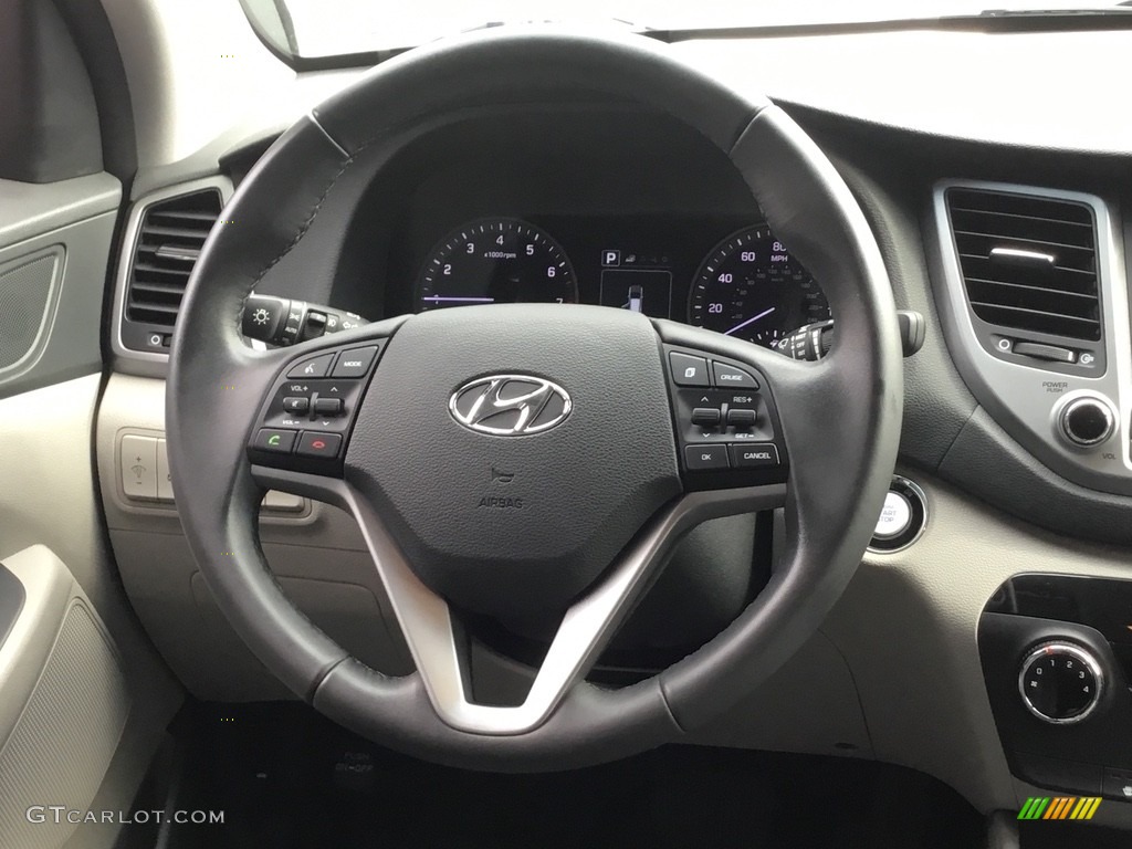 2017 Tucson Sport AWD - Molten Silver / Black photo #17