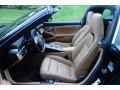 2015 Porsche 911 Espresso/Cognac Natural Leather Interior Front Seat Photo