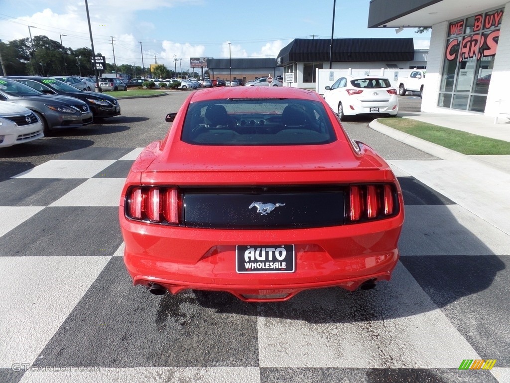 2016 Mustang EcoBoost Coupe - Race Red / Ebony photo #4
