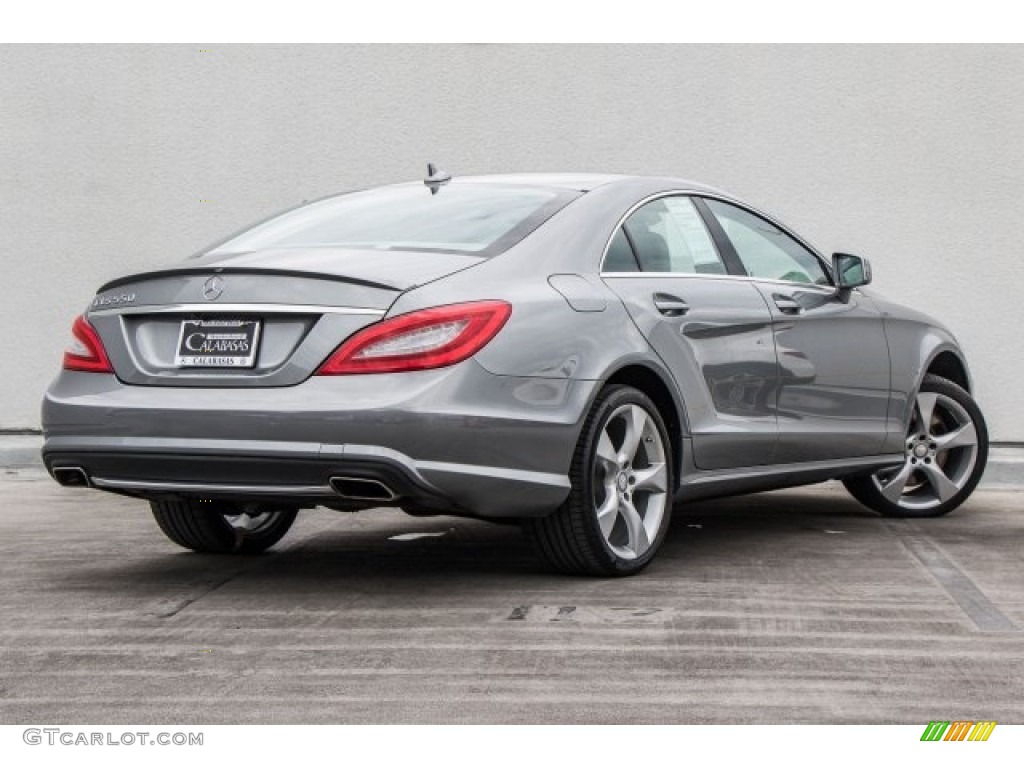 2014 CLS 550 Coupe - Palladium Silver Metallic / Ash/Black photo #14