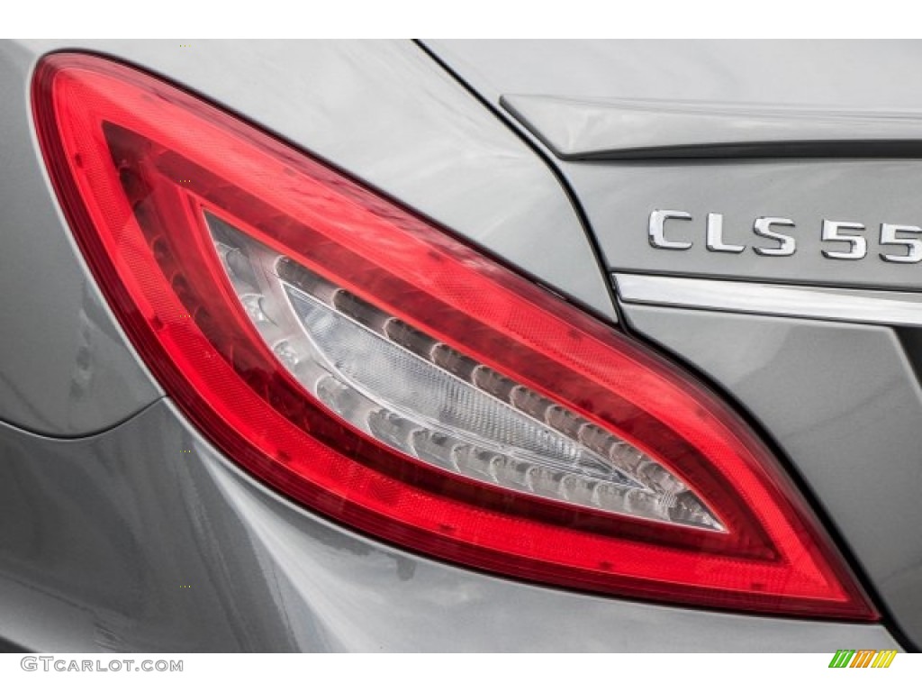 2014 CLS 550 Coupe - Palladium Silver Metallic / Ash/Black photo #18