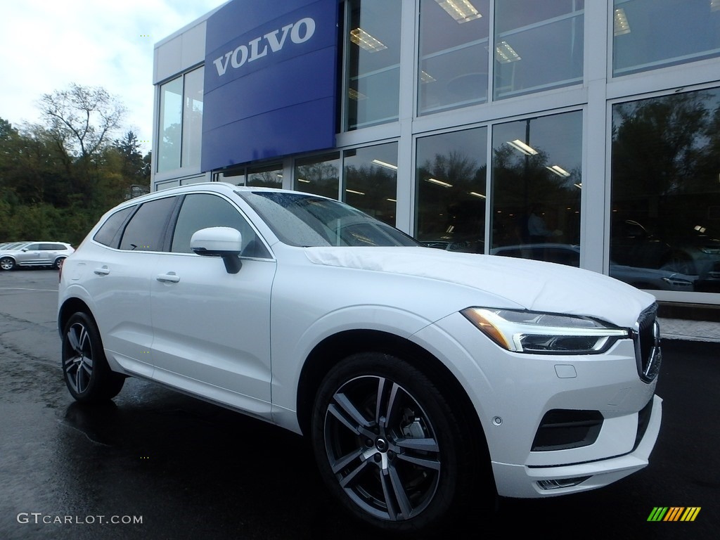 Crystal White Metallic 2018 Volvo XC60 T6 AWD Momentum Exterior Photo #123244147
