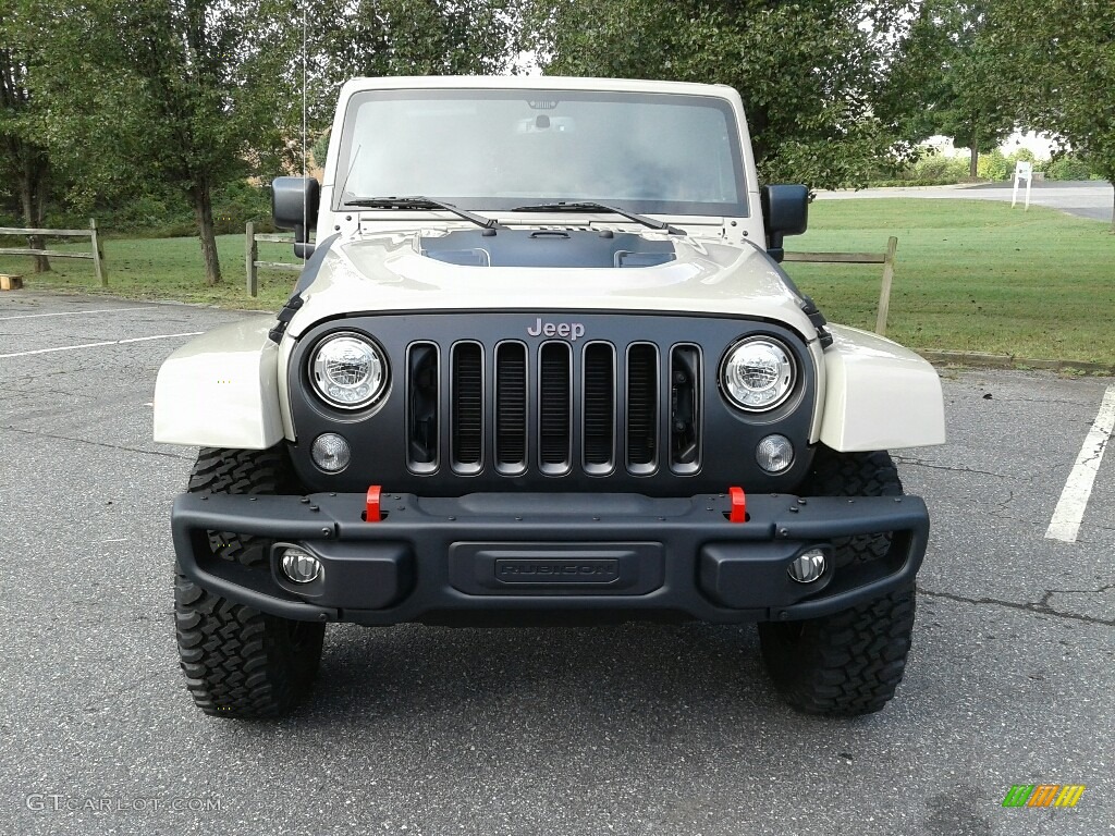 2017 Wrangler Unlimited Rubicon 4x4 - Gobi / Black photo #3