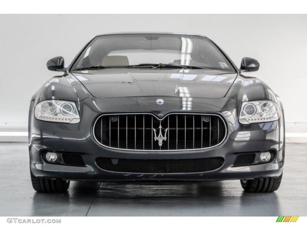 2011 Quattroporte  - Grigio Granito (Dark Grey) / Cuoio photo #2