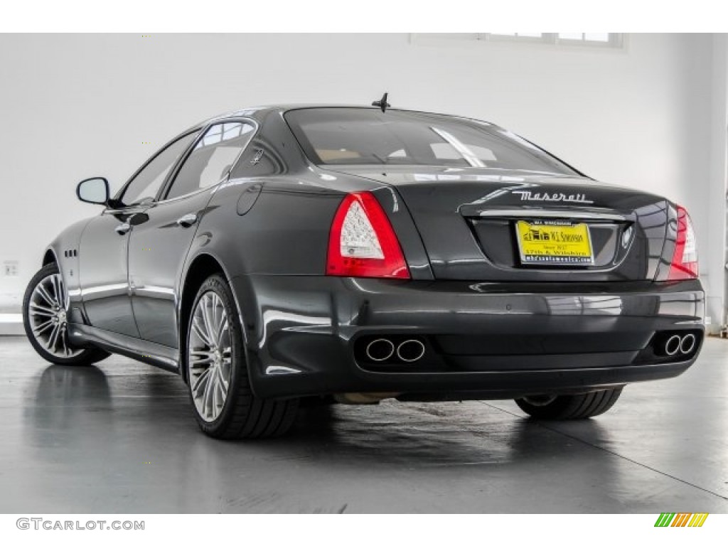 2011 Quattroporte  - Grigio Granito (Dark Grey) / Cuoio photo #10