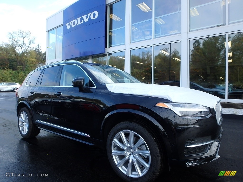 Onyx Black Metallic 2018 Volvo XC90 T6 AWD Inscription Exterior Photo #123244882