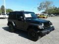 2017 Black Jeep Wrangler Sport 4x4  photo #7