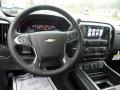 Jet Black Steering Wheel Photo for 2018 Chevrolet Silverado 3500HD #123245737