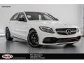 Polar White 2018 Mercedes-Benz C 63 AMG Sedan