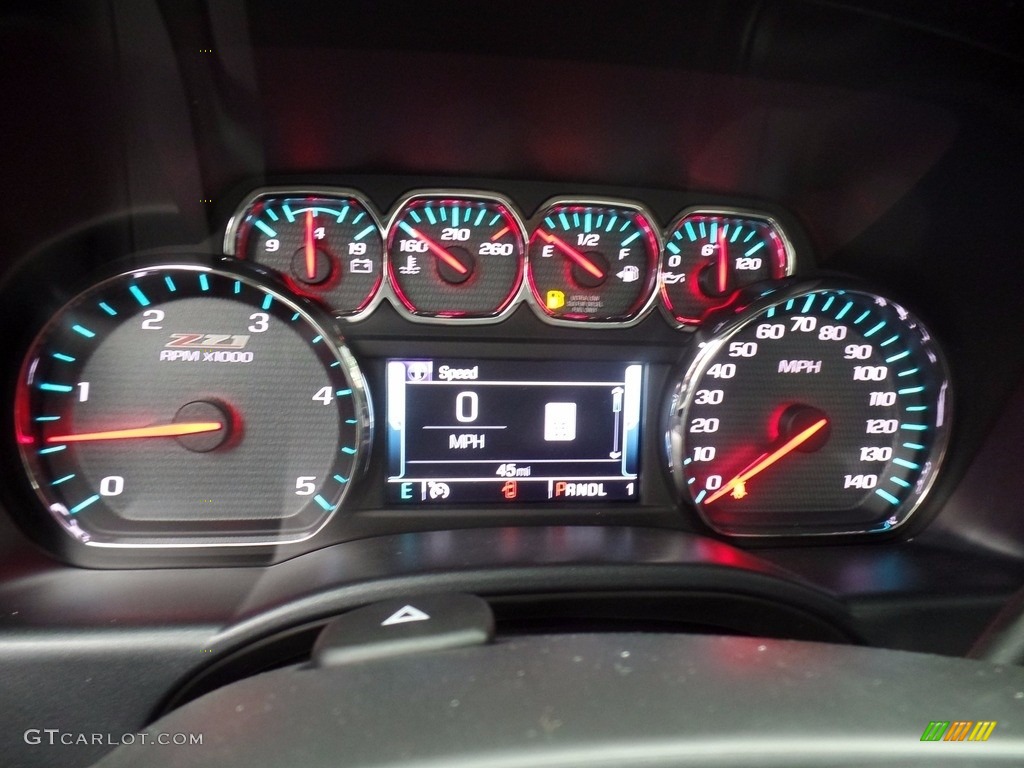 2018 Chevrolet Silverado 3500HD LTZ Crew Cab 4x4 Gauges Photo #123245893