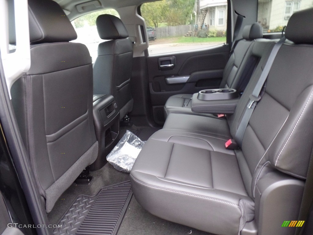 Jet Black Interior 2018 Chevrolet Silverado 3500HD LTZ Crew Cab 4x4 Photo #123246265