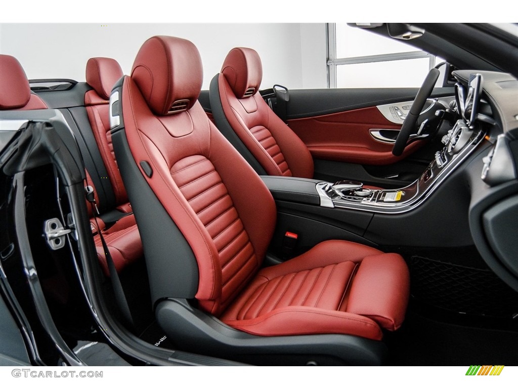 Cranberry Red/Black Interior 2018 Mercedes-Benz C 43 AMG 4Matic Cabriolet Photo #123246547