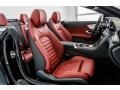Cranberry Red/Black Interior Photo for 2018 Mercedes-Benz C #123246547