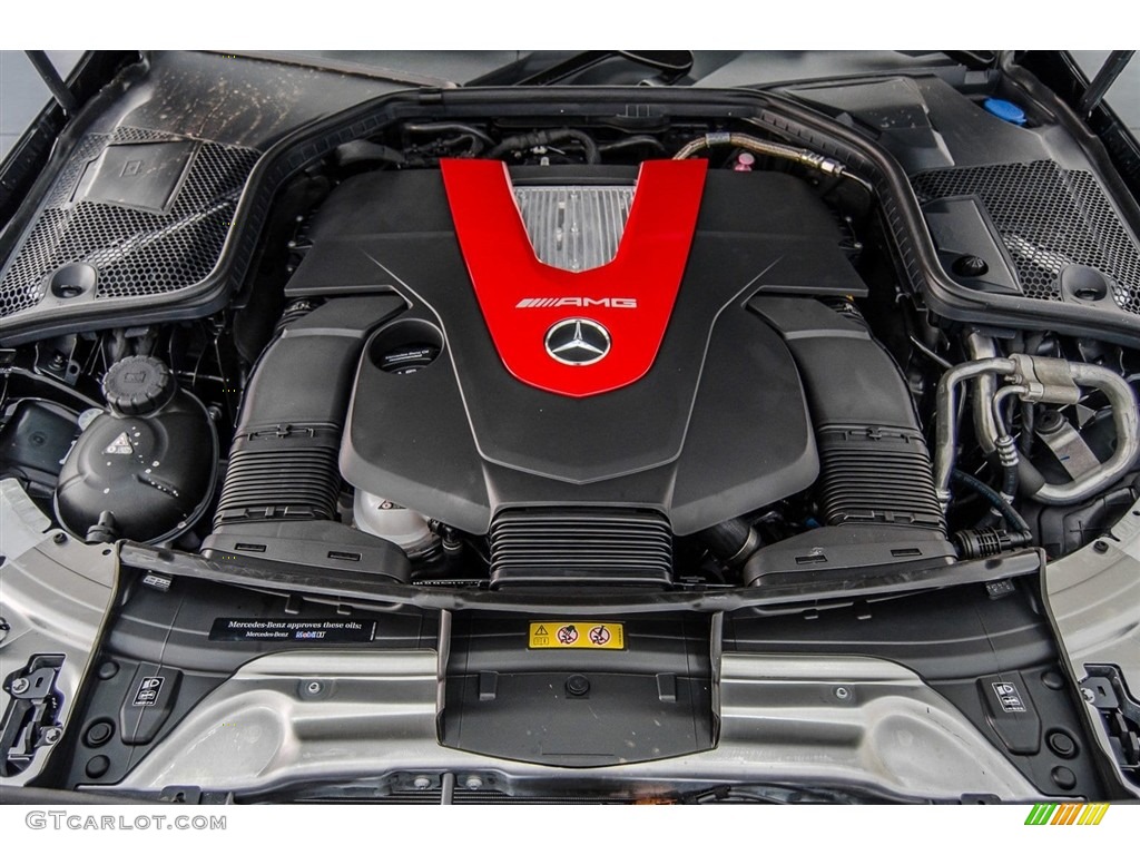 2018 Mercedes-Benz C 43 AMG 4Matic Cabriolet 3.0 Liter AMG biturbo DOHC 24-Valve VVT V6 Engine Photo #123246688