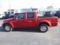 2017 Cayenne Red Nissan Frontier SV Crew Cab 4x4  photo #7