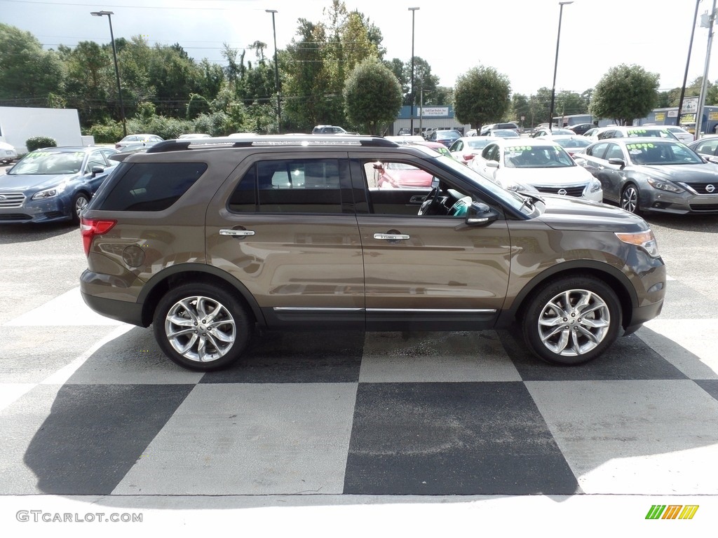2015 Explorer XLT - Bronze Fire / Medium Light Stone photo #3