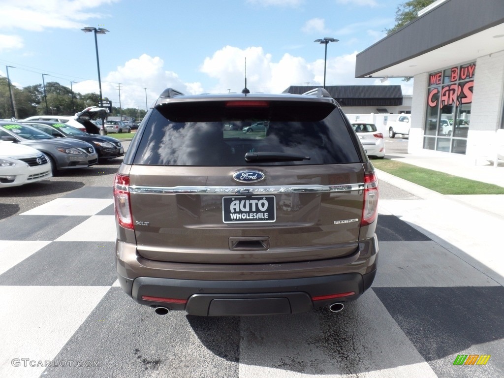 2015 Explorer XLT - Bronze Fire / Medium Light Stone photo #4