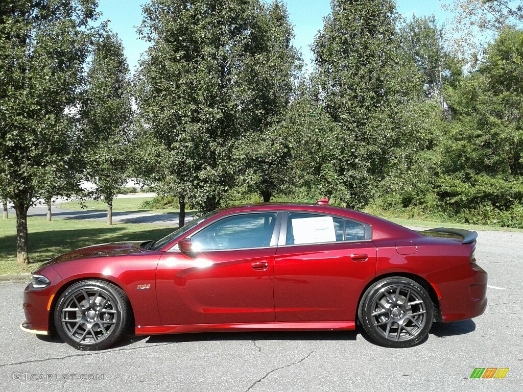 Octane Red Pearl Dodge Charger