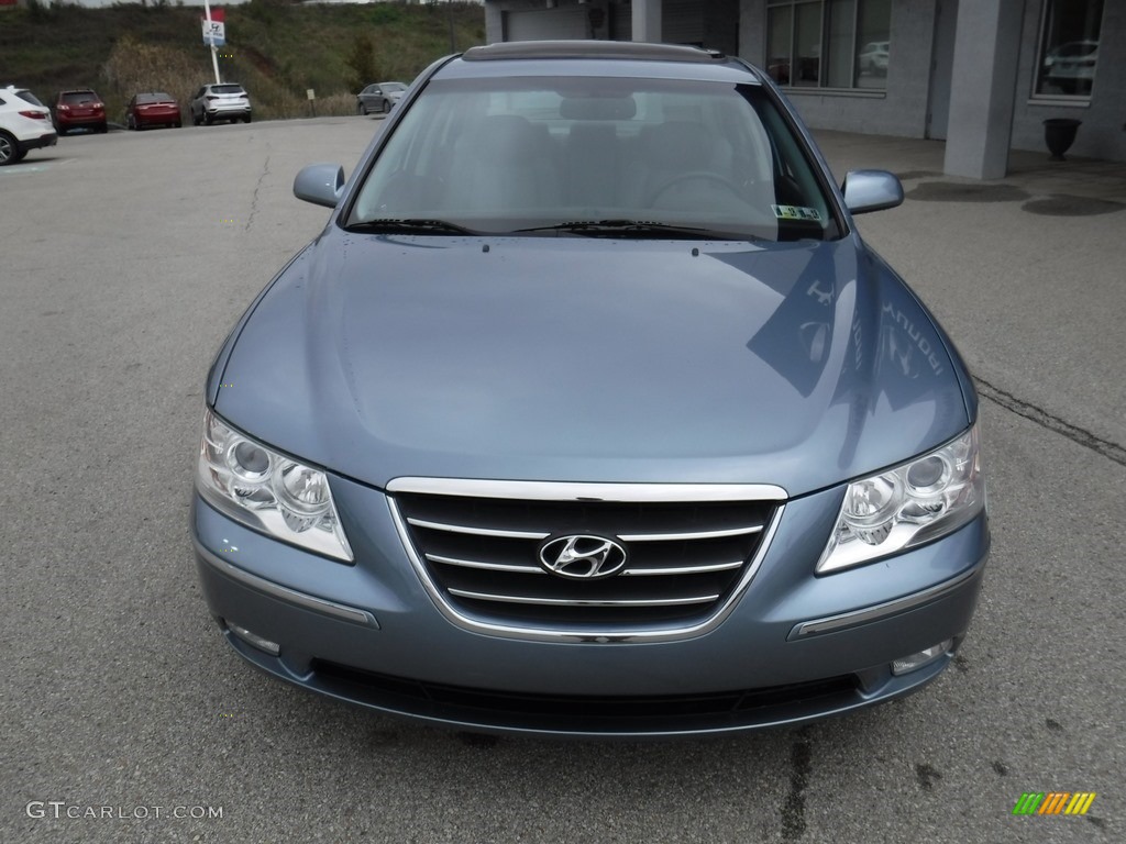 2009 Sonata Limited V6 - Medium Silver Blue / Gray photo #5
