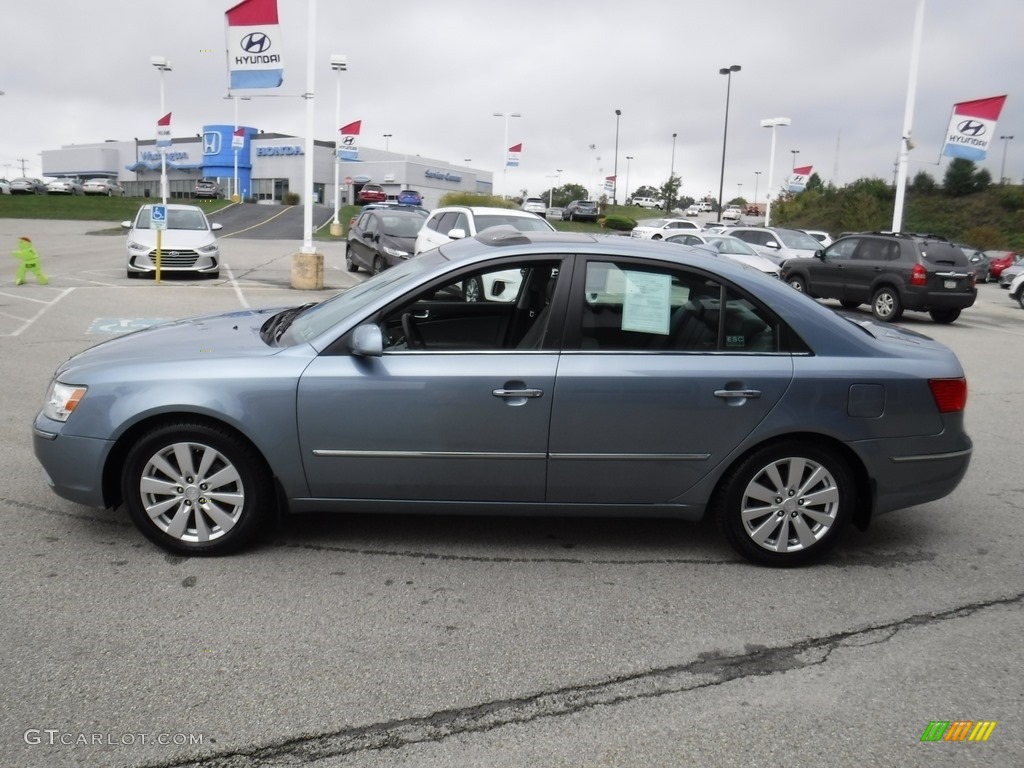 2009 Sonata Limited V6 - Medium Silver Blue / Gray photo #7