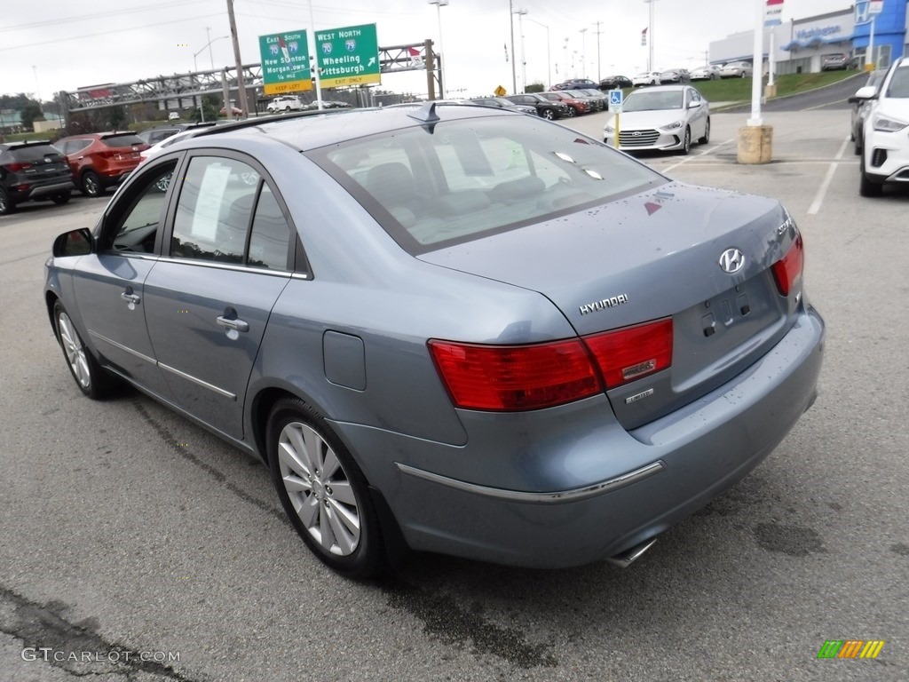 2009 Sonata Limited V6 - Medium Silver Blue / Gray photo #9