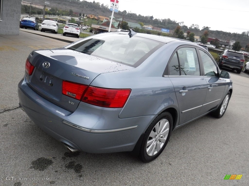 2009 Sonata Limited V6 - Medium Silver Blue / Gray photo #12