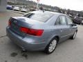 2009 Medium Silver Blue Hyundai Sonata Limited V6  photo #12