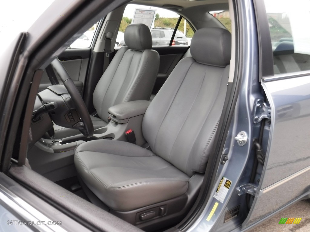 2009 Sonata Limited V6 - Medium Silver Blue / Gray photo #18